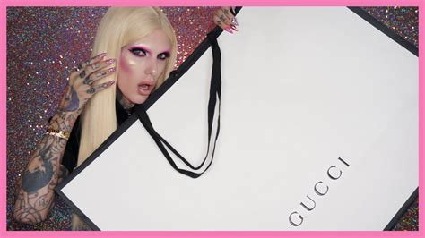 gucci haul jefree star|Is the NEW @Gucci plumping lip gloss Jeffree Star Approved.